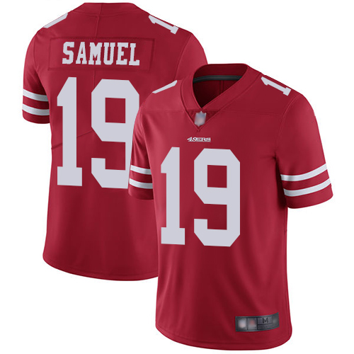 San Francisco 49ers Limited Red Men Deebo Samuel Home NFL Jersey #19 Vapor Untouchable->san francisco 49ers->NFL Jersey